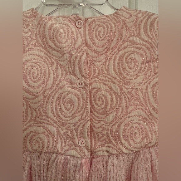 Precious Rose capped sleeve sparkle princess dress - Picture 8 of 9
